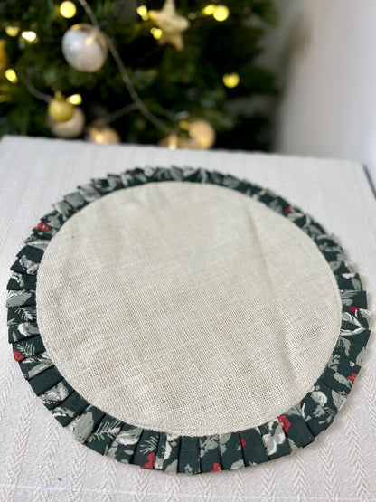 Christmas Mat -  Cherry Tree