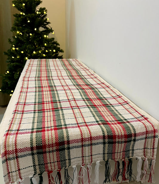 Christmas Runner -  Tartan (Super Long)