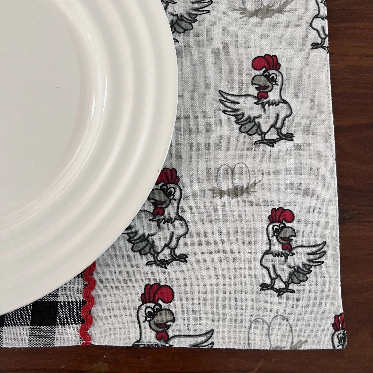 Placemats - Rooster Parade