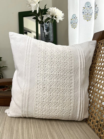 Cushion Cover- Pristine white (16x16)