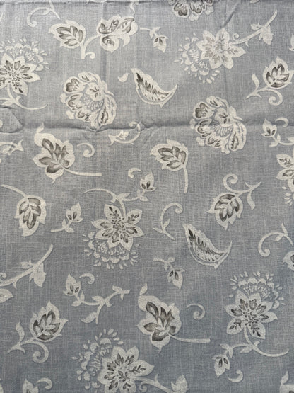 Bedsheet- Blossoms on blue