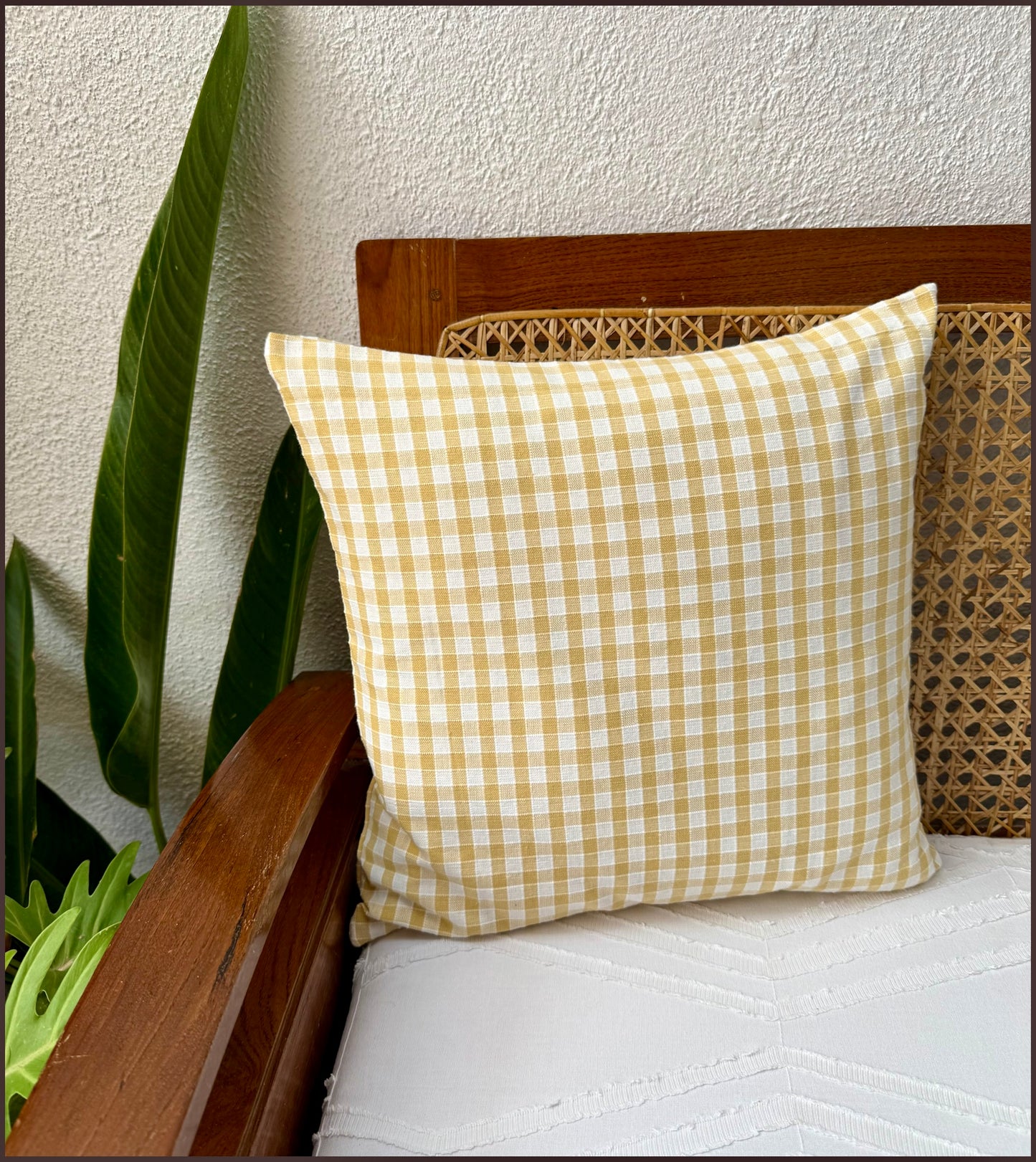 Cushion Cover - Yellow Yellow