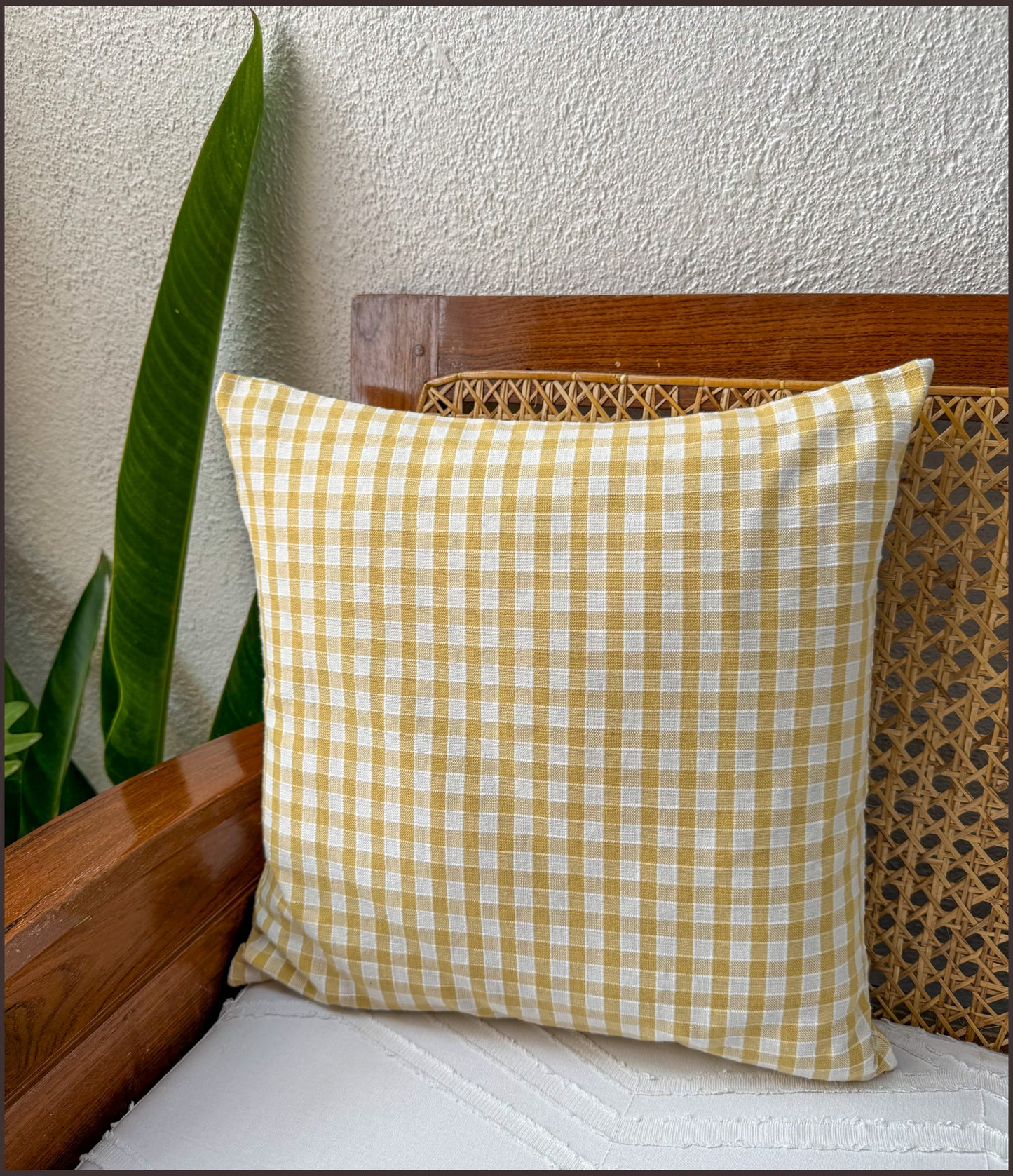 Cushion Cover - Yellow Yellow