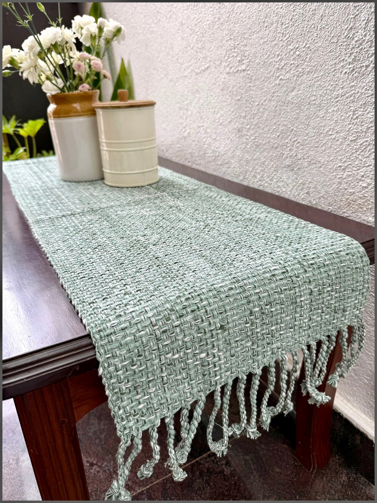 Runner - Sage & Tassels