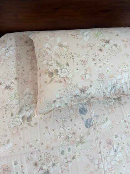 Bedsheet - Baby Pink (King)