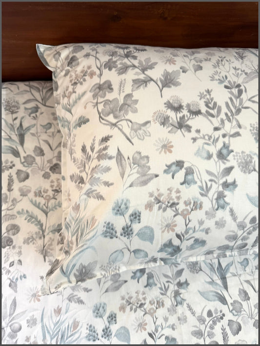 Bedsheet -Pastel Flowers (King)