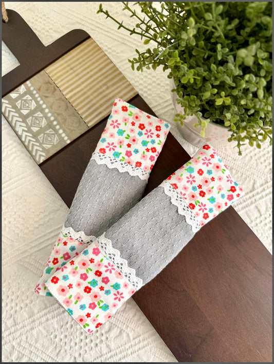 Fridge Handle Cover- Pink garden