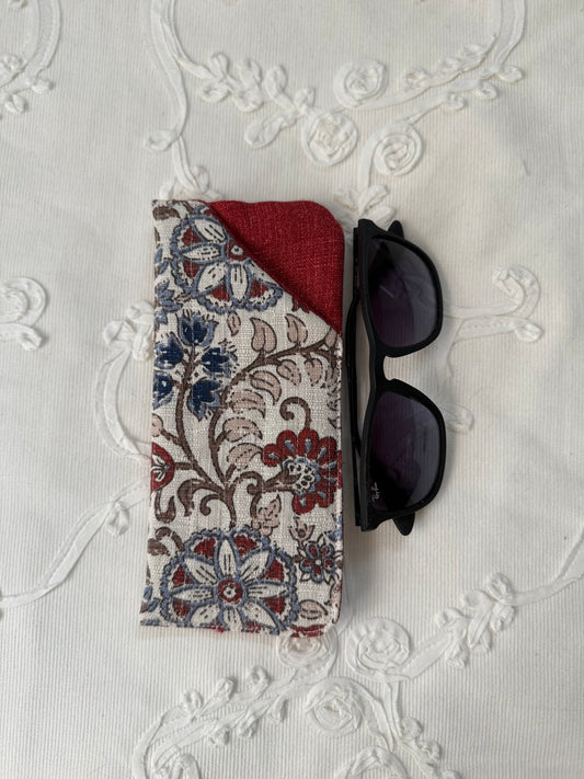 Sunglass/ Reading glass pouch- Anaika
