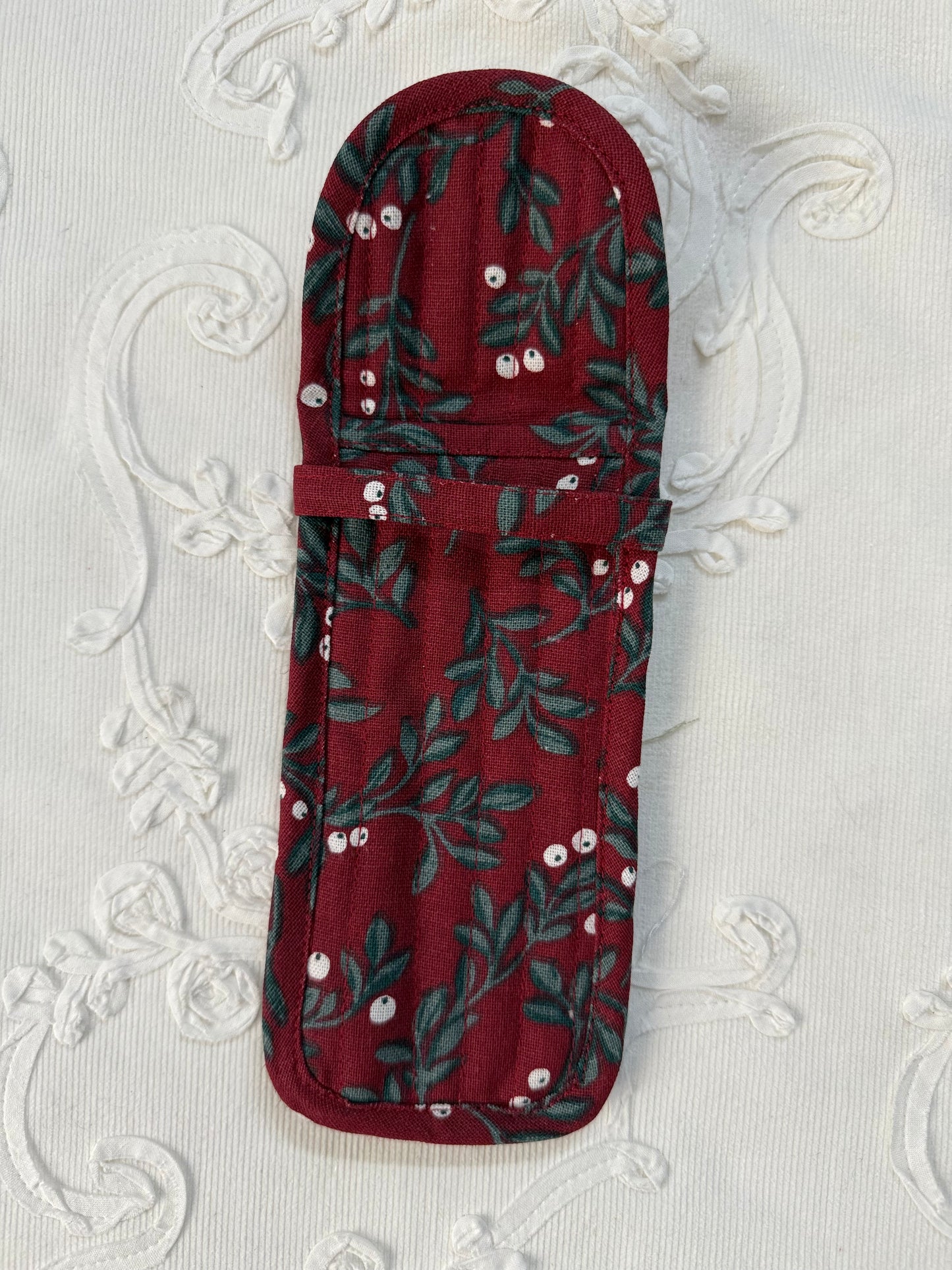 Sunglass/ Reading glass pouch- Niha in Maroon
