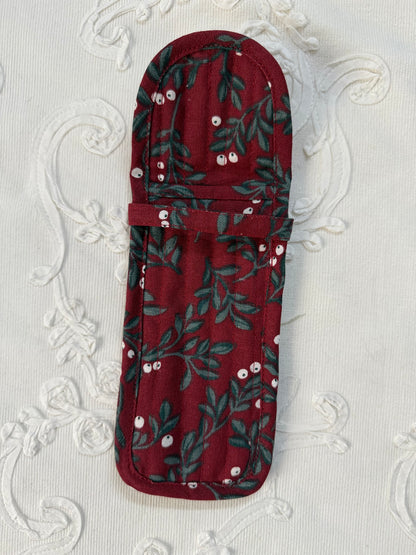 Sunglass/ Reading glass pouch- Niha in Maroon