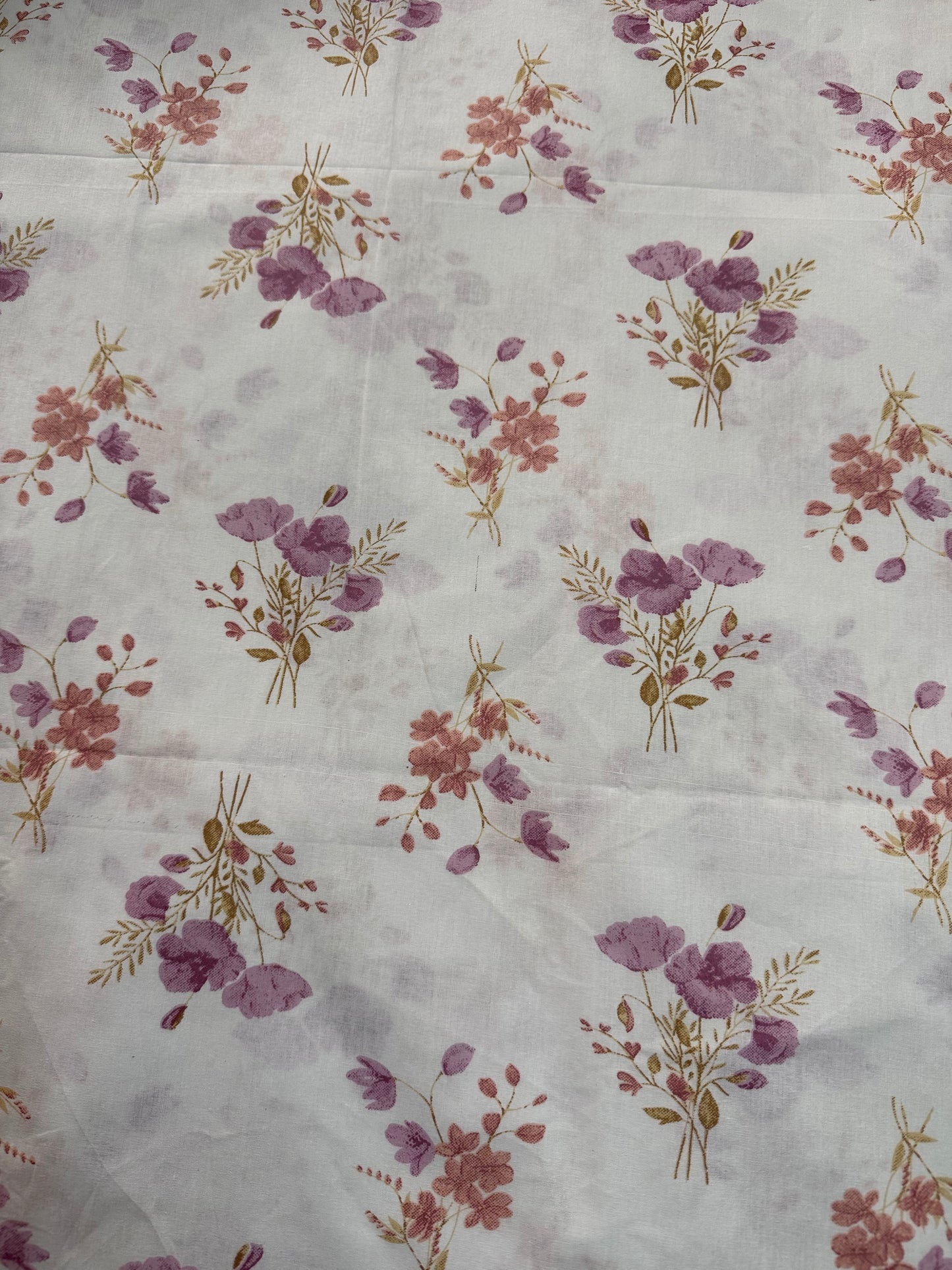 Bedsheet- Peached Lavender ( Queen)