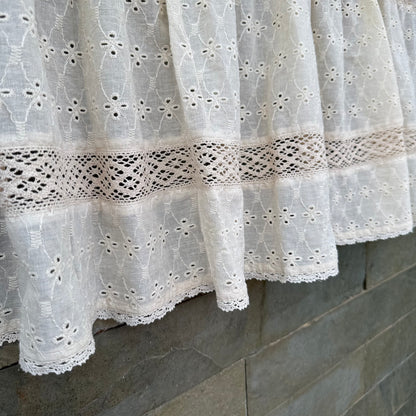 Kitchen Valance - Cream delight