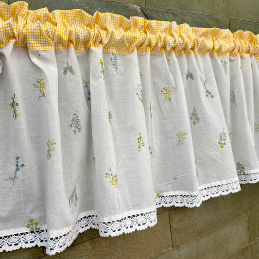 Kitchen Valance - Fluer