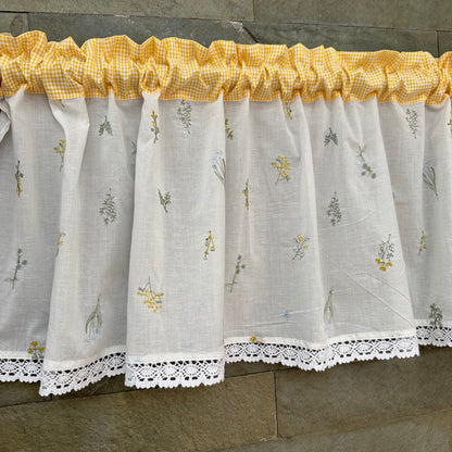 Kitchen Valance - Fluer