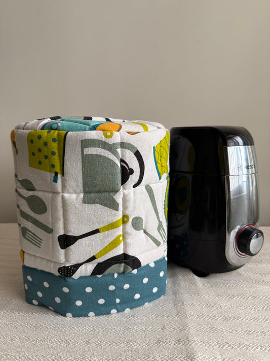 Mixer Grinder Cover - Blue Kitchen