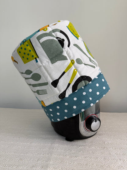 Mixer Grinder Cover - Blue Kitchen