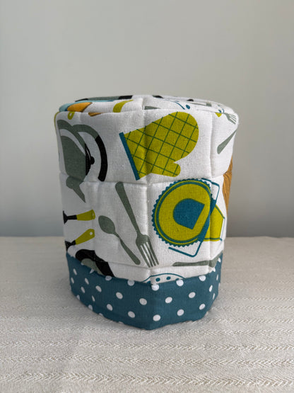 Mixer Grinder Cover - Blue Kitchen