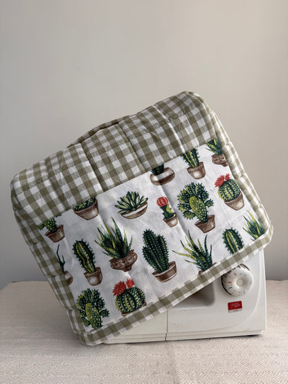 Sewing Machine Cover - Cacti