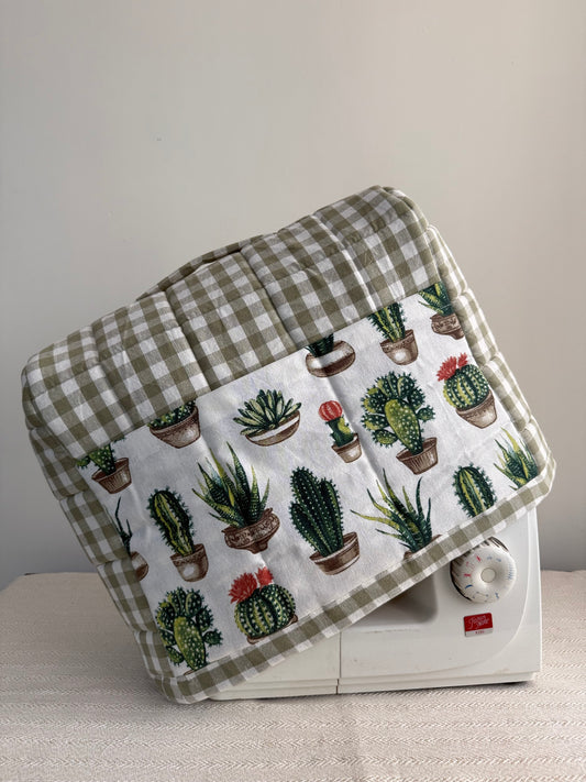 Sewing Machine Cover - Cacti