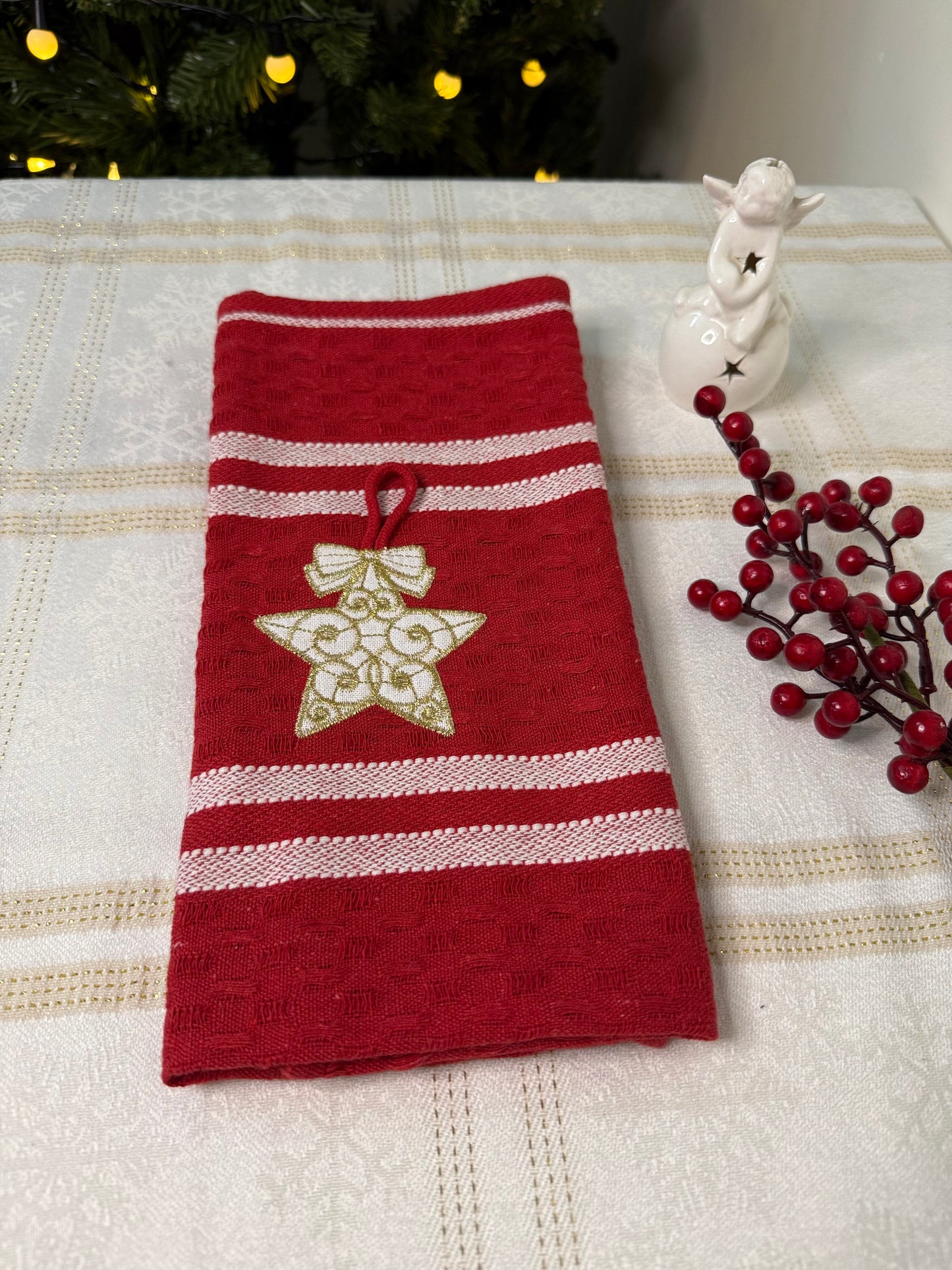 Christmas Kitchen Towel - Christmas Star