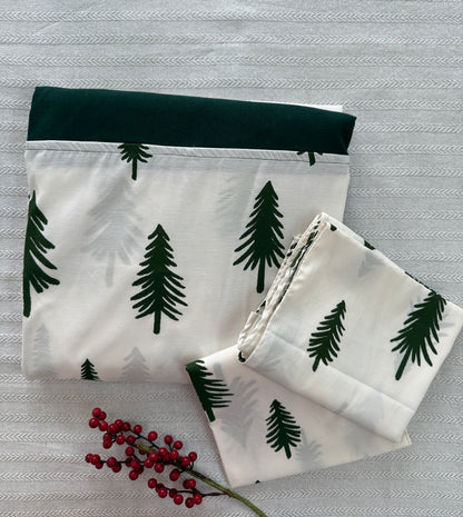 Christmas Bedsheet- Pine Tree (King)