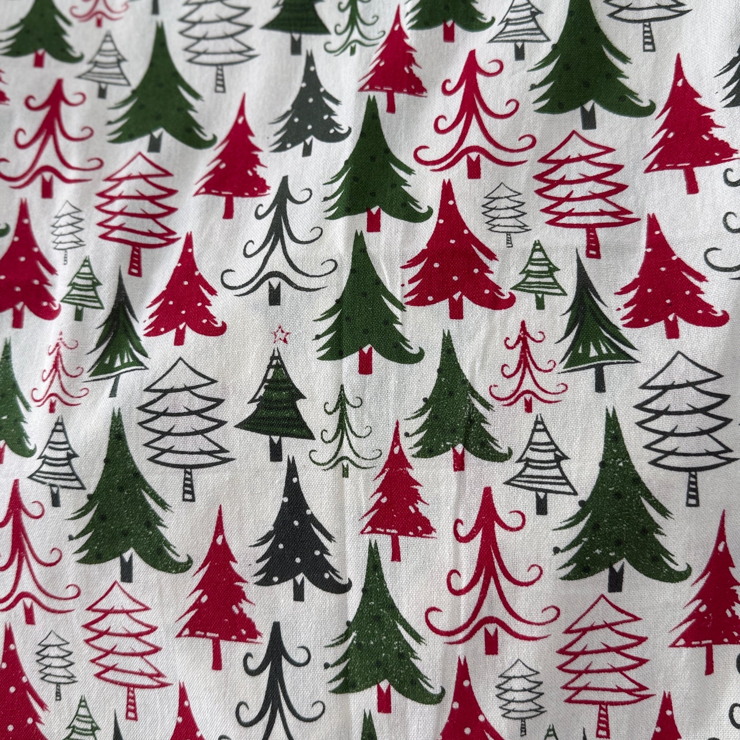 Christmas Bedsheet - Conifers (Queen)