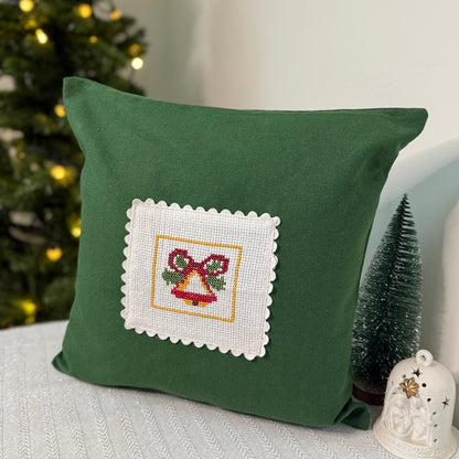 Christmas Cushion Cover - Bells