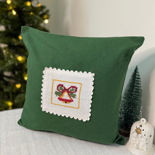 Christmas Cushion Cover - Bells