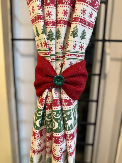 Curtains - Reindeers & Trees