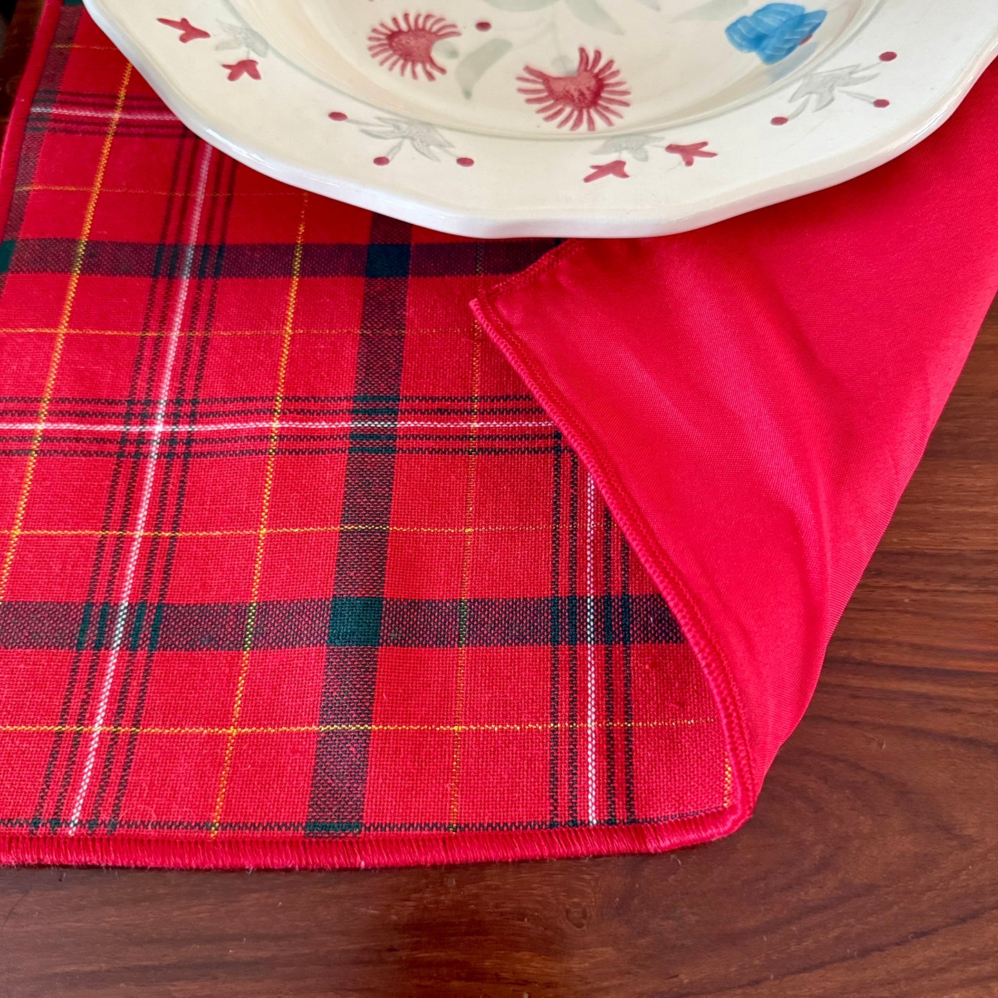 Christmas Placemats - Tartan