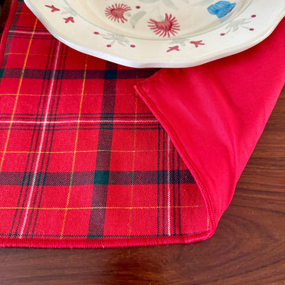 Christmas Placemats - Tartan