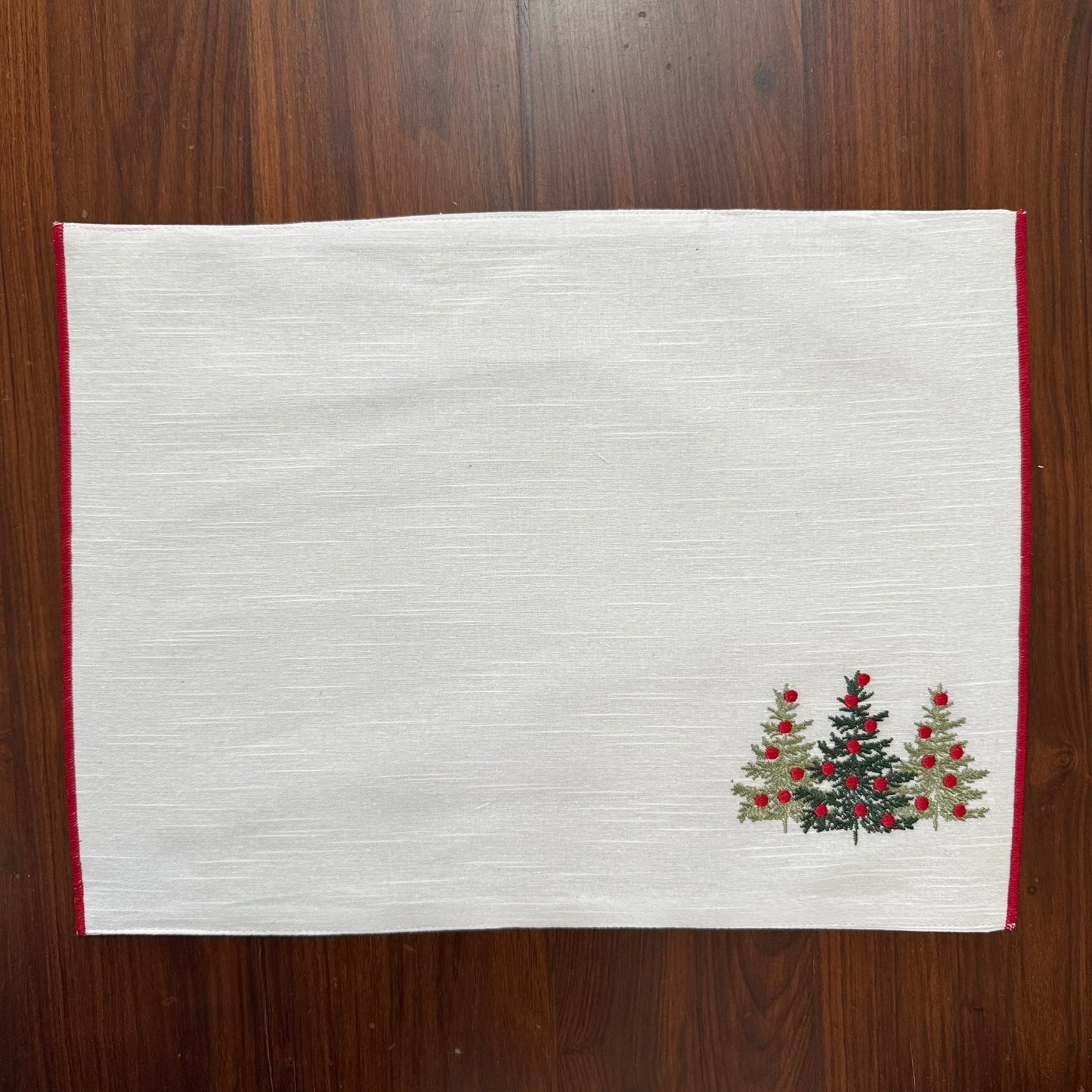 Christmas Placemats - Ornate Trees