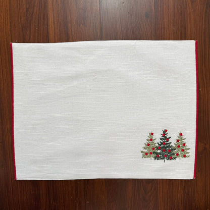 Christmas Placemats - Ornate Trees