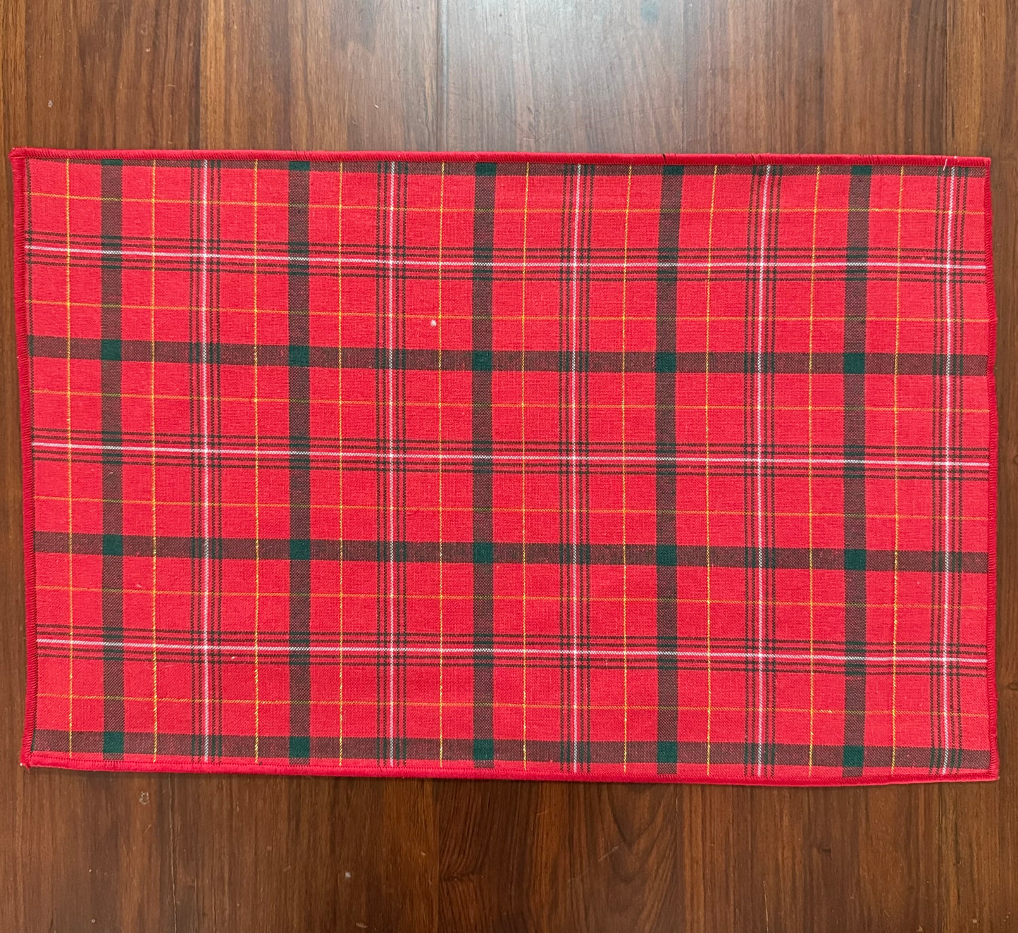 Christmas Placemats - Tartan