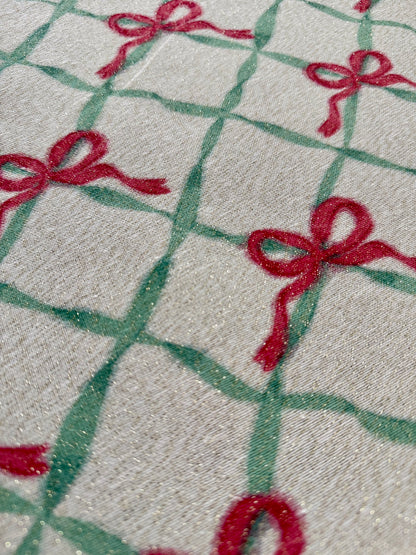 Christmas Tablecloth- Bows and Bows