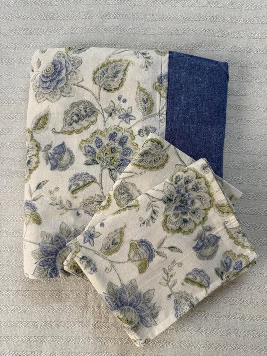 Bedsheet- Blue Bunch