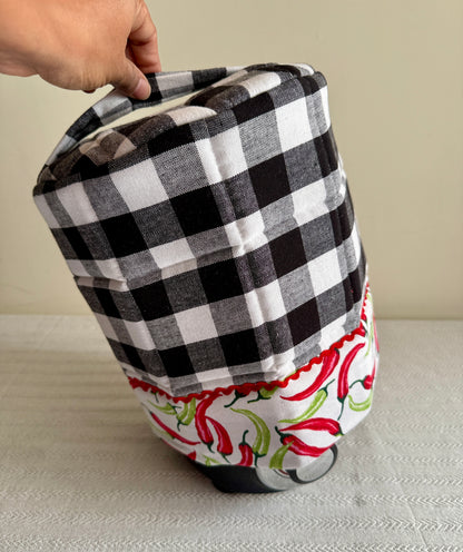 Mixer Grinder Cover - Red Hot Chillies