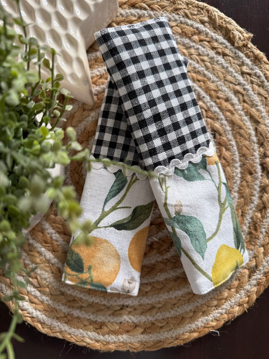 Fridge Handle Cover- Citrus Bunch