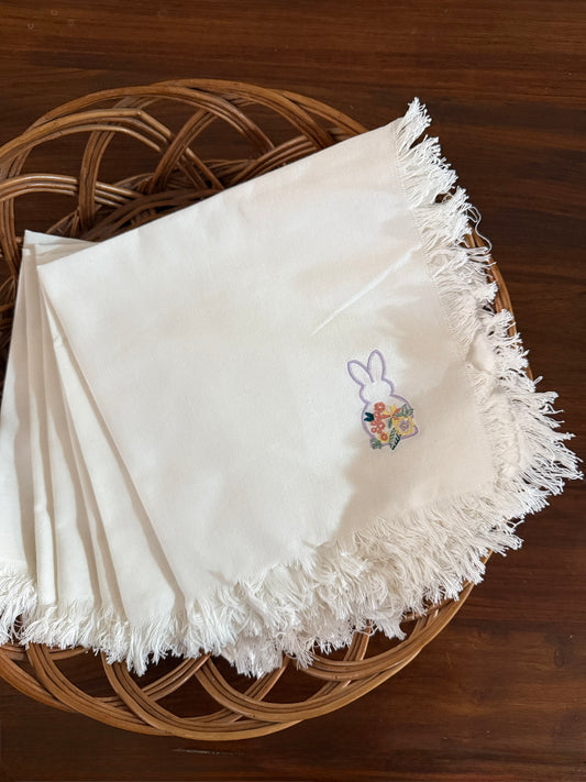 Table Napkins- Bunny n Flowers