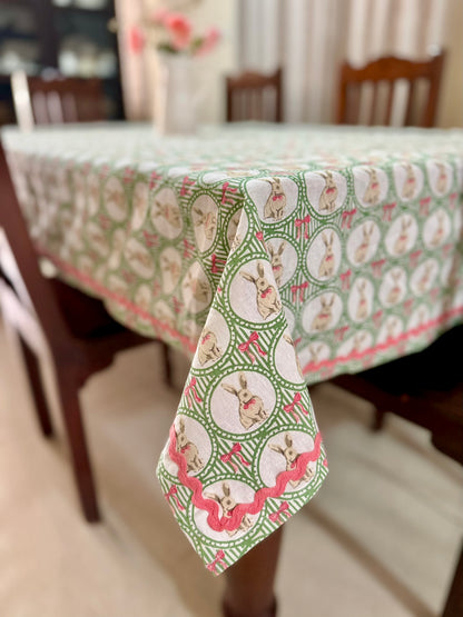 Tablecloth- Bunny & Bow
