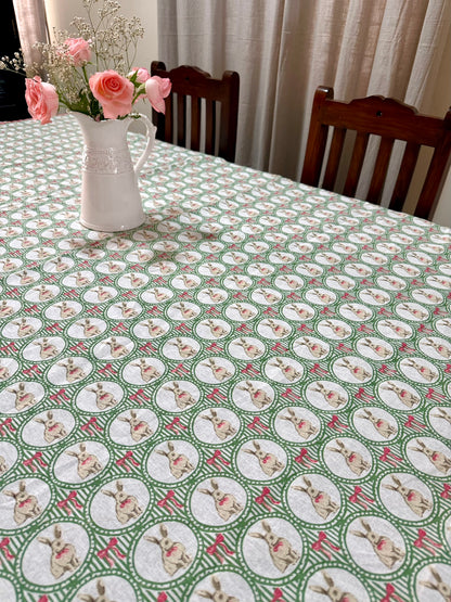 Tablecloth- Bunny & Bow
