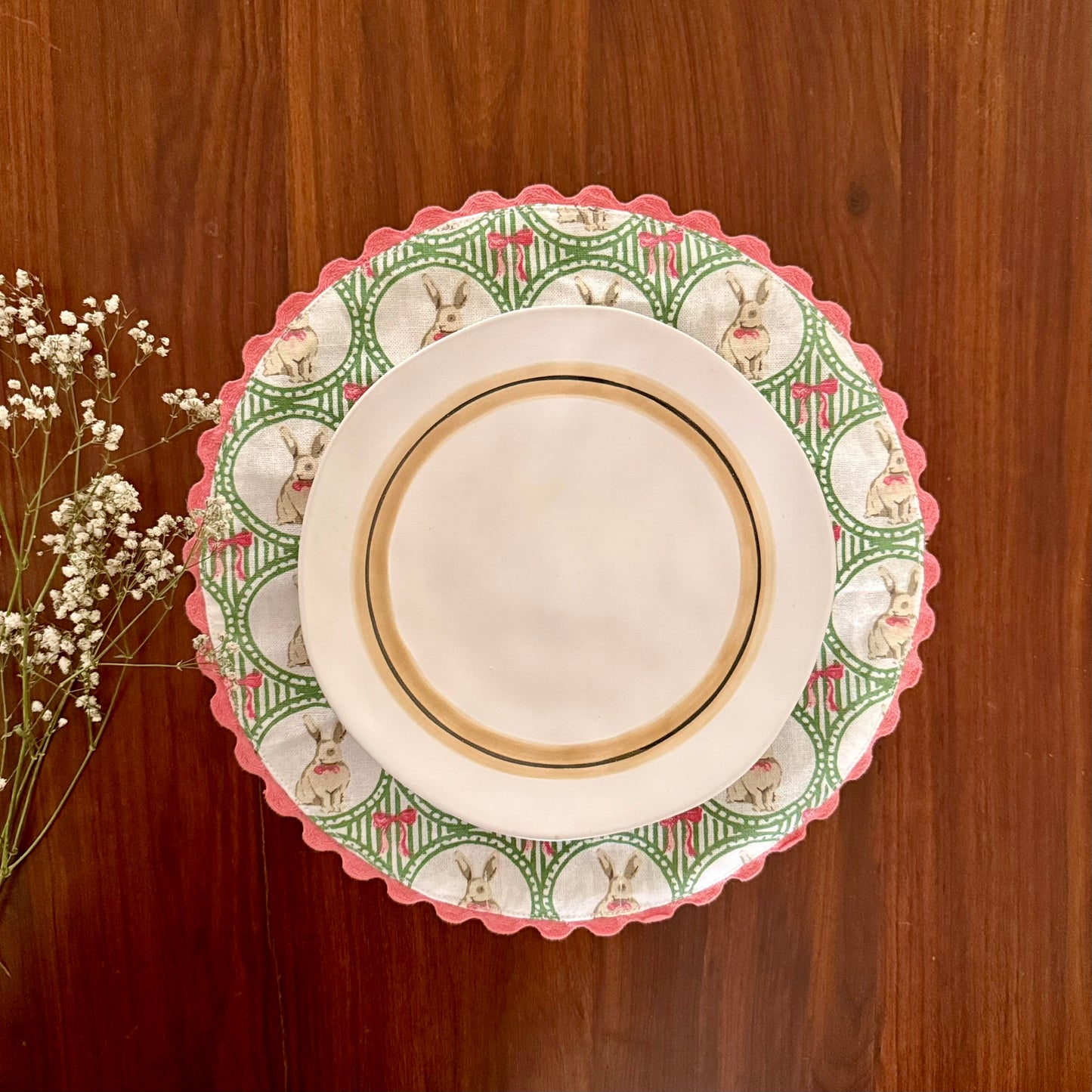 Placemat - Bunny & Bow