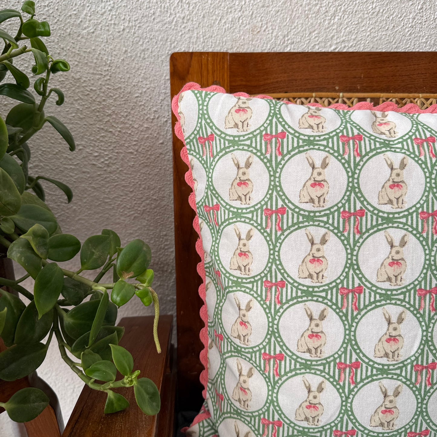 Cushion Cover - Bunny & Bow