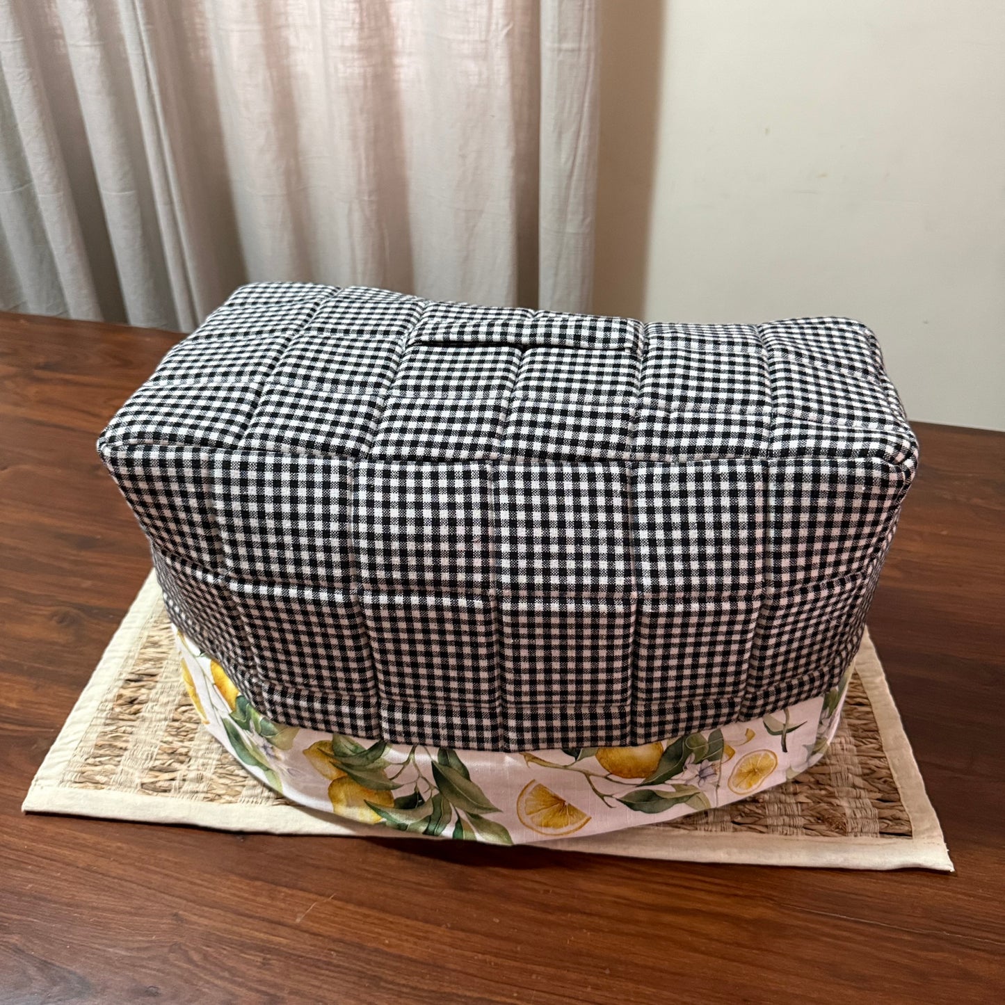 Wet Grinder Cover -Lemons
