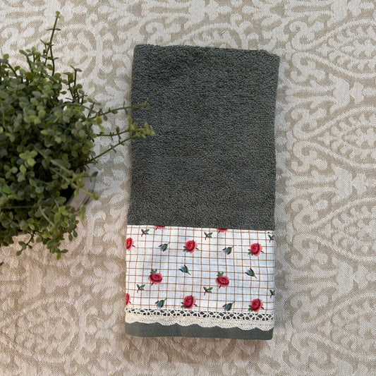 Hand Towel -  Sage & Floral