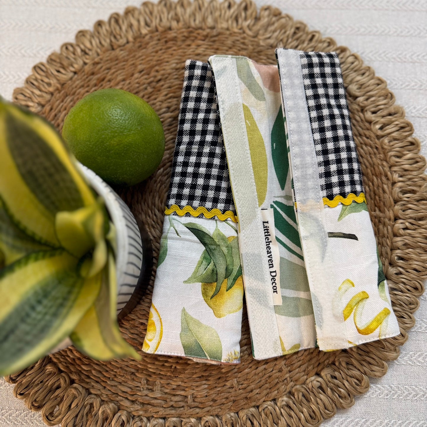 Fridge Handle Cover - Lemons