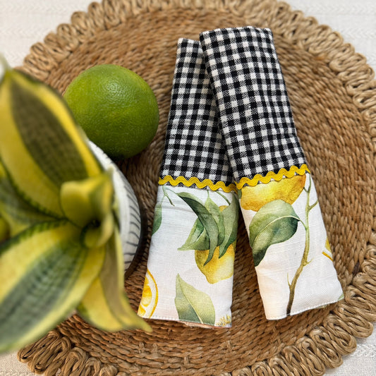 Fridge Handle Cover - Lemons