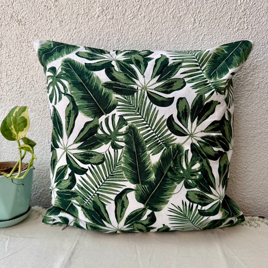 Cushion Cover - Leaf art