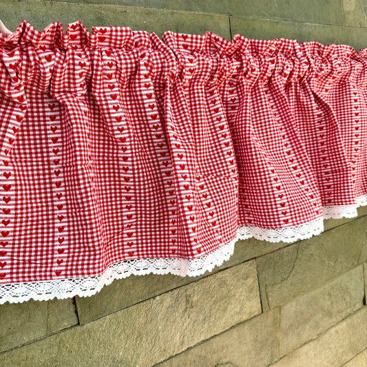 Kitchen Valance- Heart full of Love