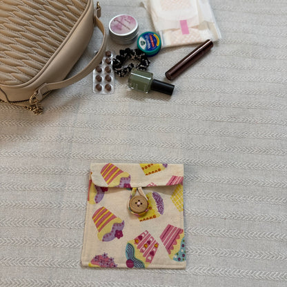 Multi Purpose Pouch - Cupcakes
